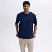 Ellesse Erkek Lacivert Oversize Pamuklu Tişört – EM376-NV - 3