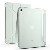 iPad 11.Nesil 2025 Kılıf Tri Folding Kalem Bölmeli Standlı Kılıf - 4