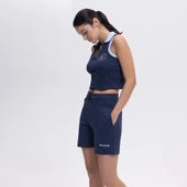 Ellesse Kadın Lacivert Pamuklu Polo Yaka Tişört – EF401-NV - 4