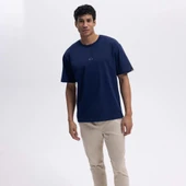 Ellesse Erkek Lacivert Oversize Pamuklu Tişört – EM376-NV - 6