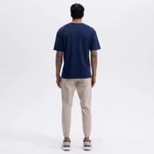 Ellesse Erkek Lacivert Oversize Pamuklu Tişört – EM376-NV - 4