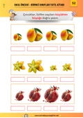 Okul Öncesi ve Birinci Sınıflar İçin YAZ Tatil Matematik Kitabı (132 Tam Sayfa Etkinlik) - 6