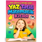 Okul Öncesi ve Birinci Sınıflar İçin YAZ Tatil Matematik Kitabı (132 Tam Sayfa Etkinlik) - 1