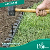 250 Adet Çim Ayırıcı Kazığı 15 cm Çim Sınırlayıcı Kazığı Plastik Jüt Çivisi Bsr Garden - 3