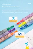 Fluoresan Marker Seti - Pudra, Yeşil, Sarı (3 Paket) - 11