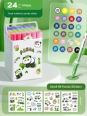 Akrilik Marker Kalem Seti - PANDA - 24 Renk - 1