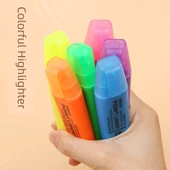 Fluoresan Kalem - Sarı - 6 Renk - 5