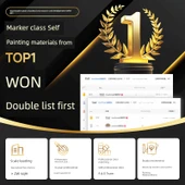 Çift Uçlu Sanat Marker Kalemi - Siyah 60 thumbnail 6