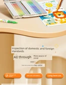 Akrilik Marker Kalem Seti - 36 Renkli Takım - Akıllı Mürekkep Kontrolü (53 parça set) - 8