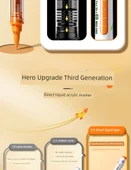 Akrilik Marker Kalem Seti - 36 Renkli Takım - Akıllı Mürekkep Kontrolü (53 parça set) - 11