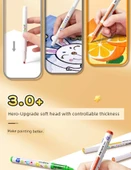 Akrilik Marker Kalem Seti - 36 Renkli Takım - Akıllı Mürekkep Kontrolü (53 parça set) - 12