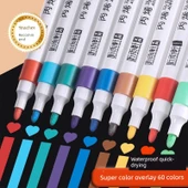 Akrilik Sanat Kalemi - 18 Renkli - 6