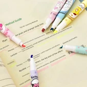 Sevimli Floresan Vurgulayıcı Kalem Seti - 2 Kutuda 12 Adet - 5