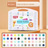 Akrilik Sanat Kalemi - 48 Renkli - 1