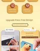 Çocuklar için Yıkanabilir Akrilik Marker Seti - 48 Renk Basma Gerektirmeyen Opak - 10