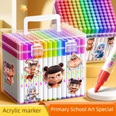 Akrilik Marker Kalem Seti - 100 Renk - Kutu ve 56 Set ile - 2