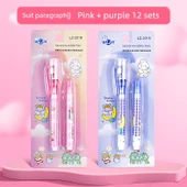 Görünmez UV Işık Marker Kalemi - 2'li Takım Pudra + Mor - 1