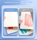 Su Bazlı İkili Uçlu Marker Seti - 24 Renk İkili Uçlu Marker ve Boyama Kitabı ile Gou Kalemi thumbnail 12