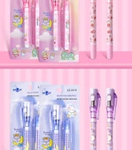 Görünmez UV Işık Marker Kalemi - 4 Çift Uçlu Tam Renk - 10