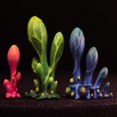 Tabletop Bitki: Blob Crowd Plant - 3 Minis Set (Alien Vegetation 16) Plastik Aparat - 3
