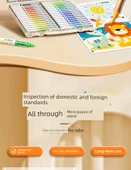 Akrilik Marker Kalem Seti - Peynir Paketi Aslan 24 Renk - Akıllı Mürekkep Kontrolü - 8