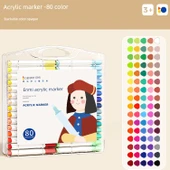 Akrilik Marker Kalemi - Tek Uç - 80 Renk - 1