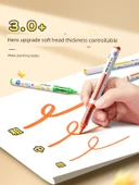 Sıvı Marker Kalem Seti - 36 Renk - Akıllı Mürekkep Kontrolü - Büyük Kapasite thumbnail 4