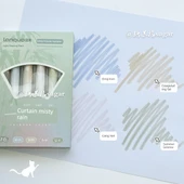 Ulusal Tarz Fluoresan Kalem - Sonbahar Çiğliği kalın 4 adet/kutu - 5