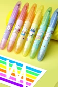 Silinebilir Flüoresan Kalem - Rastgele 1 Renk - 8