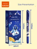 Çift Uçlu Çizim Kalemi - Uzayda 3 Astronot - 6