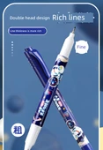 Çift Uçlu Çizim Kalemi - Uzayda 3 Astronot - 12