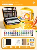 Akrilik Marker Kalem Seti - Küçük Aslan 48 Renk - Akıllı Mürekkep Kontrolü - 1