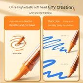 Akrilik Marker Kalemi Seti - 9 Renk Vitalite Sıcak Sistemi - 4