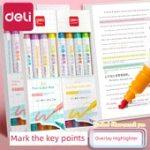 Fluoresan Kalem Seti - Yaz Güneşli [4 Renk] Koyu + 100 İndeks Postası thumbnail 4