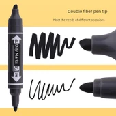 12 Renkli Poster Boyama Kalemi - Açık Mavi - 48 Renk - 3