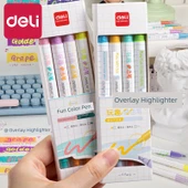 Fluoresan Kalem Seti - Yaz Güneşli [4 Renk] Koyu + 100 İndeks Postası thumbnail 3