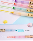 Fluoresan Vurgulayıcı Kalem - Macaron Kiraz Tozu - 9