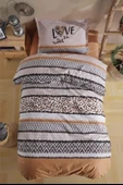 Clasy Ranforce %100 Pamuk Tek Kişilik Nevresim Takımı Afro - 6