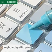 Akrilik Graffiti Kalemi Seti - 24 Renk - Akıllı Mürekkep Kontrolü - Büyük Kapasite - Güncellenmiş Peynir Paketi Aslan - 3