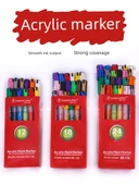 Akrilik Marker Kalem Seti - 18 Renk - 5