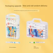 Akrilik Marker Kalem Seti - 100 Üçgen Çubuk - 48 Renk Kutulu - 7