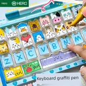 Sıvı Tebeşir Kalem Seti - 36 Renk - Akıllı Mürekkep Kontrolü - 6