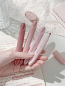 Yumuşak Uçlu Flüoresan Kalem - Pembe Serisi + Mavi Serisi 8'li - 5