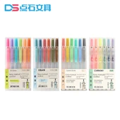 Morandi Macaron Yüksek Belirleyici ve Retro Kalemler - Hafif Retro Mori 5 Renk - 3