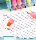 Fluoresan Kalem Seti - 3 Mor - 8