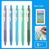 Morandi Macaron Yüksek Belirleyici ve Retro Kalemler - Hafif Retro Mori 5 Renk - 1