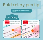 Fluoresan Kalem Seti - 3 Mor - 12