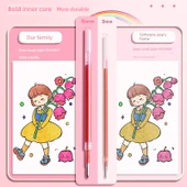 Renkli Işık Yayan Jel Kalemler - 8 Renk Hızlı Kuruyan - 5