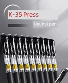 Hızla Kuruyan 0.5mm Jel Tükenmez Kalem - 3 Siyah (20 Siyah Yedekle) - 7