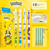 Silinebilir Jel Kalem - 0.5mm - 12+10 Kristal Mavi - Silinebilir Silgi - 1